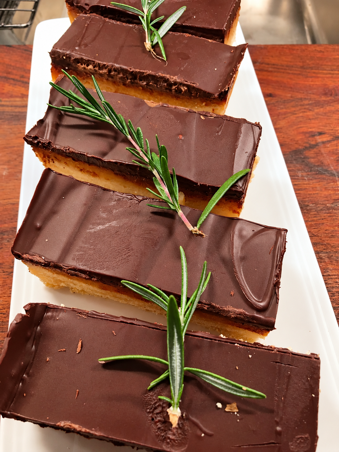 Chocolate slices at Kokodeli Cafe