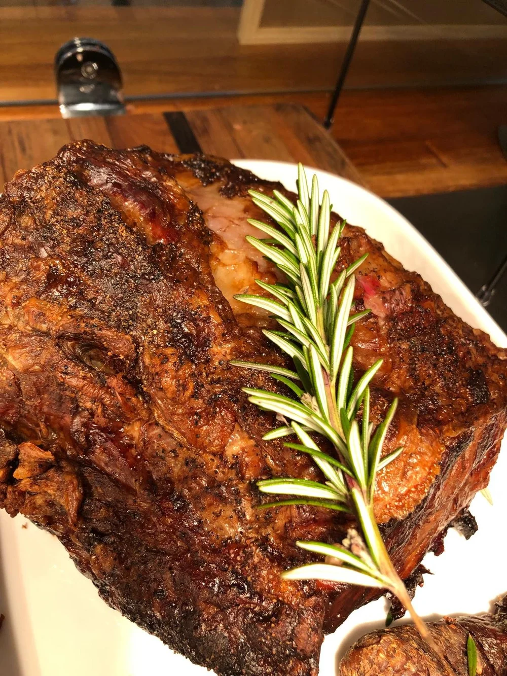 A freshly roasted joint of meat